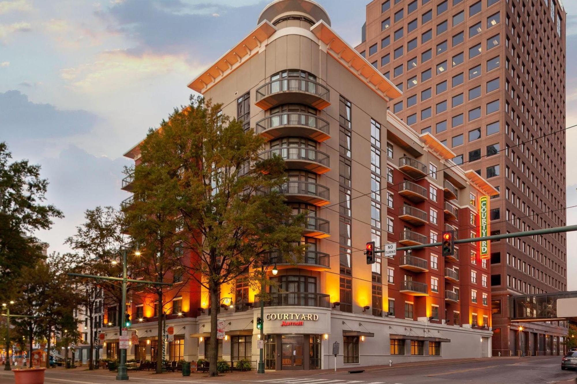 Hotel Courtyard Memphis Downtown Exterior foto
