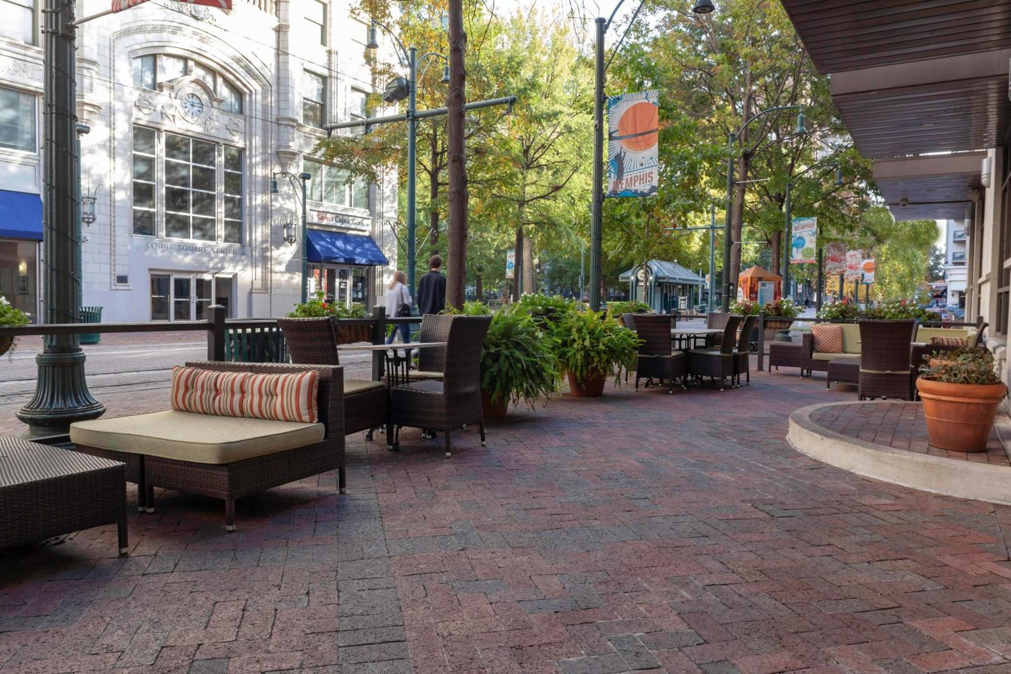 Hotel Courtyard Memphis Downtown Exterior foto